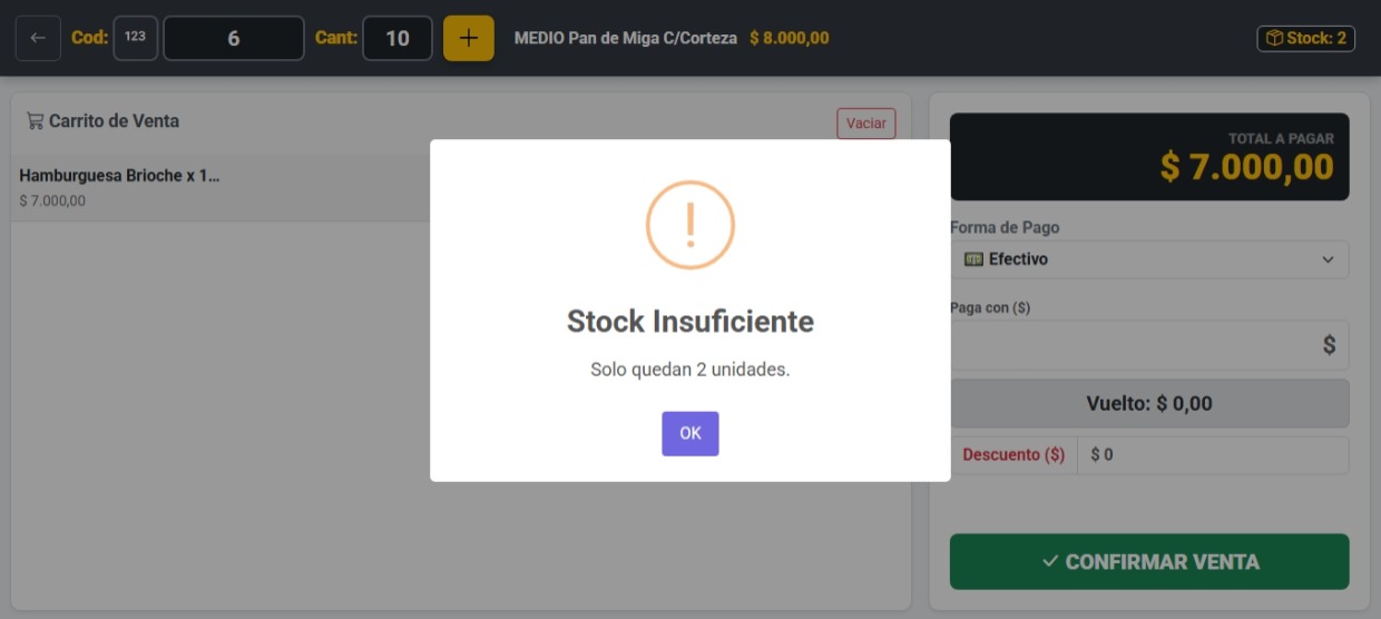 Captura del sistema